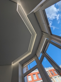 Выполненная работа - Потолок в ЖК «Рассказово»